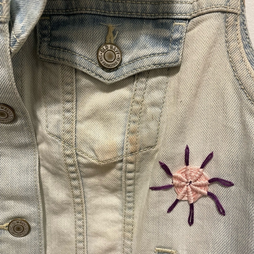 DONATING JULY 28 Denim Vest - Picture 3 of 4